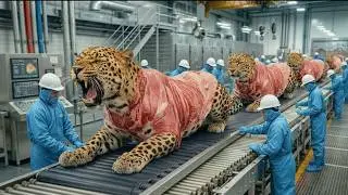 This Leopard Skin Factory Will SHOCK You &mdash; The Process You Were Never Supposed to See!