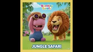 Jungle Safari Song 🦁 Animal Songs for Kids | Bumbly Beats Nursery Rhymes