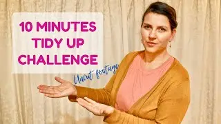 10 MINUTES CLEAN and TIDY UP CHALLENGE ~ NOCUT FOOTAGE 2020 ~ #cleanwithme // Lucie Mayer