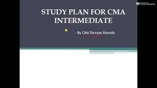 How to prepare for CMA Inter exam july 2021 attempt by CMA Shreyas khonde sir