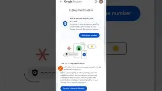 How to Enable Gmail Two Step Verification #gmail #shorts
