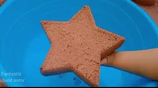 DUSTY crunchy gritty Red dirt crumble dry on paste and water 💦💦💦 satisfying sound asmr 