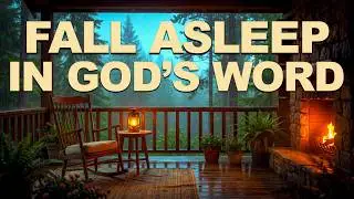 Healing Scriptures & Rain Sounds To Help You Relax & Fall Asleep (No Ads)