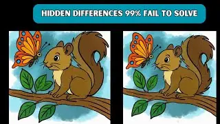 Can you solve all the differences/ 99% can solve this?/spot 3 differences/Differences challenge 