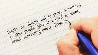 Italic Handwriting practice | Lucida calligraphy practice writing | Simple Handwriting Practice