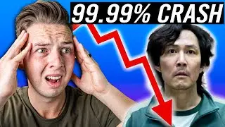 Squid Game Crypto 99% Price Crash | A Warning to Investors