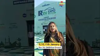 Largest Rev Expo Renewal Energy #chandigarh #ytshorts #electricvehicle #goviral #revexpo #vlog
