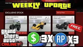 FREE $1,000,000 EASY, FREE OCELOT R88, TRIPLE MONEY AND RP - GTA 5 WEEKLY UPDATE