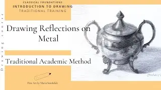 How to Draw a Metal Sugar Bowl Step-by-step | Classical Drawing Techniques | Part 1