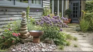 Stunning Upcycled Additions for a Rustic Farmhouse Backyard Garden Retreat