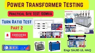 Trun Ratio Test of Power Transformer || By CPC 100 and CP SB1 || Practrical Site Test Result || FAT