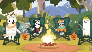Bluey: Witch Chloe&rsquo;s Marshmallow Fry Party 🎃 | Halloween Special | Episode 02