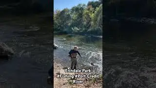 Erindale Park Fishing  #Port Credit River #fishing  #mississauga  #ontario  #canada