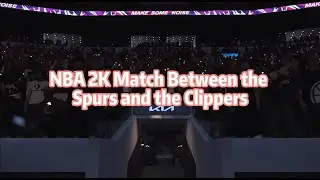 NBA 2K Showdown: Spurs vs Clippers - Wembanyama Faces Star Trio!#nba #nbagames #nba2k #games