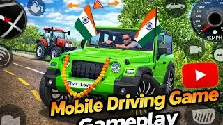 Modified Mahindra Thar Car Games: Indian Cars (Gadi Wala Game) &ndash; Car Game Android Gameplay 2026