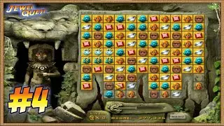Jewel Quest - Gameplay Part 4 - Level 4 (1-8) - Old PC Games