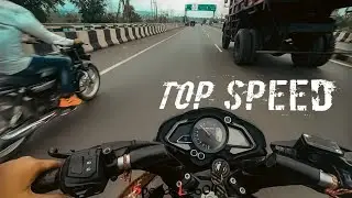 NS125 B6 TOP SPEED❓ AFTER 3RD SERVICE |WITH PILLION🧑&zwj;💼