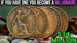 Top 5 Most Rare & Valuable UK One Penny Coins That Could Make You Rich–Uk ONE PENNY Coin to look for