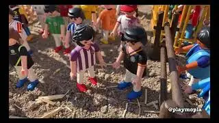 Encierro tradicional de Medina del Campo en Playmobil