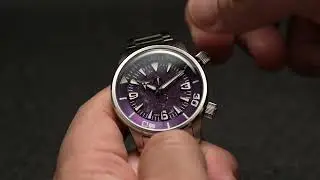Amethyst stone dial Wave diver