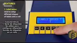 Dispensador de etiquetas peque&ntilde;o DP02-DP03