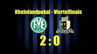 SVE-TV: FV Engers vs Eintracht Trier - Highlights & Stimmen (Viertelfinale Rheinlandpokal - 19/20)