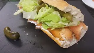 Bocadillo Noruego #Salmón#cenasrápidas
