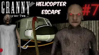 Granny chapter 2 helicopter escape | Harshit gamerz play Granny #trending #viral #hs        gamerz#7