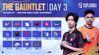 [TH] 2025 PMGC League | The Gauntlet Day 3 | PUBG MOBILE Global Championship