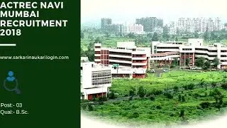 ACTREC Navi Mumbai Recruitment 2018