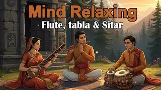 Mind Relaxing Flute, Tabla and Sitar Compilation | Hindustani Instrumental Music