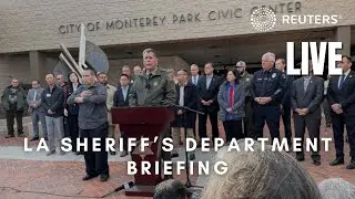 LIVE: LA Sheriff&rsquo;s Department briefing after 10 killed in shooting
