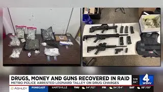 Drugs, money and guns recovered in raid