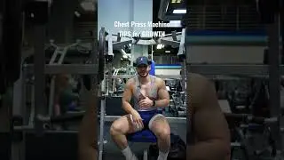 CHEST GROWTH ON PRESS MACHINE! #chestworkout #gymtips #workouttips #chest #chestday