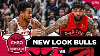 BULLS POSTGAME: Anfernee Simons SHINES in Debut, but Bulls Lose to Raptors | CHGO Bulls Podcast