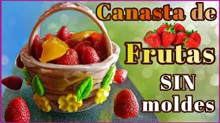 Gelatina CANASTA de frutas SIN moldes