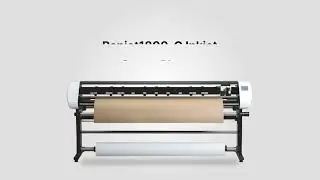 Printer and Pattern Cutter Plotter- Sinajet Popjet 1800 G Inkjet