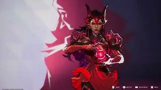 Chaos Gown Scarlet Witch Skin Showcase Marvel Rivals