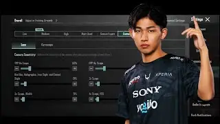 🥶 SaRa BGMI PUBG Sensitivity Update 4.0 | Rare Reject Esports Japanese Player Sensitivity Codes 2025