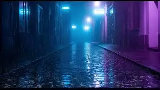 Rainy Narrow Alley at Night &ndash; Deep Sleep ASMR