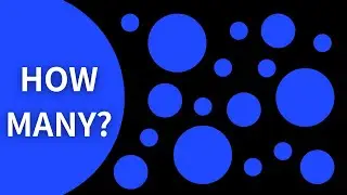 Count the Blue Circles - 0.4s Frequency - Single Circle - Challenge #17