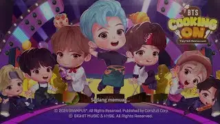 GAME BTS COOKING ON, cutee Tinytan #bts #btscookingon #berandayoutube #bangtan #army