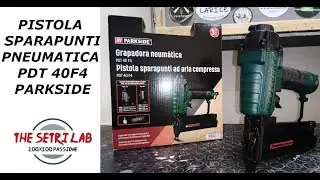 Pistola sparapunti pneumatica PD0 F4 Parkside