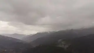 Rain ☔☁️#winter #rain #chai enjoy #almora uttarakhand 🌨️
