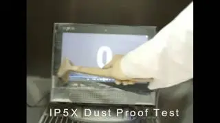 iCPOS 194 IP54 waterproof & dustproof test