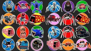HUNTING MONSTER | Beholder Eater, Police Car Eater, Nabnab, Thomas Exe, Boxy Boo, Train Eater.