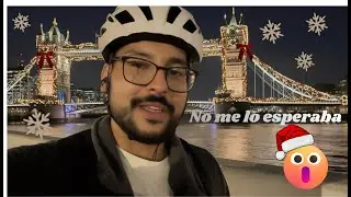 Una NOCHE de INVIERNO pedaleando por LONDRES #fixedgear #bikelife #christmas #towerbridge #london