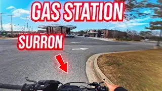 Taking My SURRON to a Gas Station
