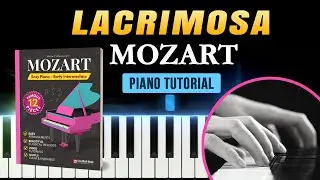 Lacrimosa – Mozart | Piano Tutorial (Medium) + Sheet Music | Noot Noot Meme SLOW PDF