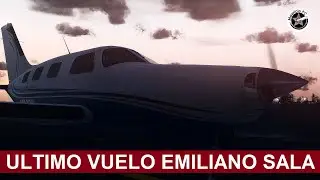 El &uacute;ltimo vuelo de Emiliano Sala - Piper Malibu N264DB (Reconstrucci&oacute;n)